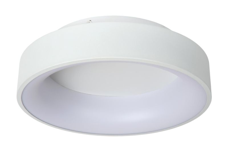 Lucide MIRAGE - Zapustené stropné svietidlo - Ø 38 cm - LED Dim. - 1x18W 2700K - Biela